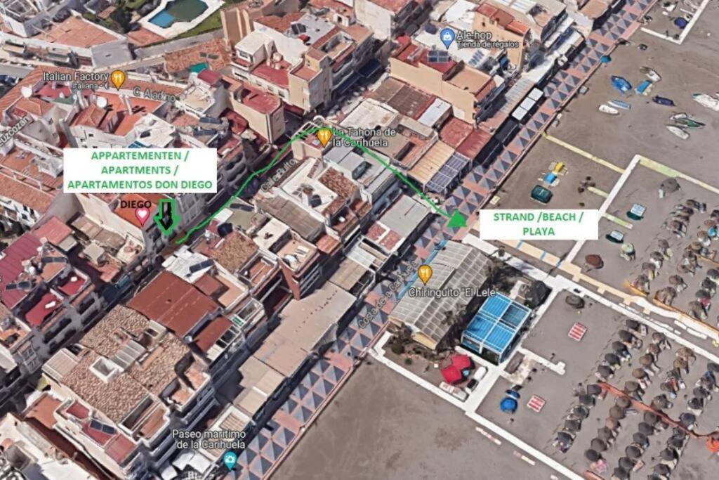 Precioso Estudio Junto Al Mar, Apartamentos Don Diego En La Carihuela Torremolinos Esterno foto